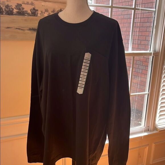 NWT Duluth Trading Co Black Long Sleeve Tee - Picture 1 of 8